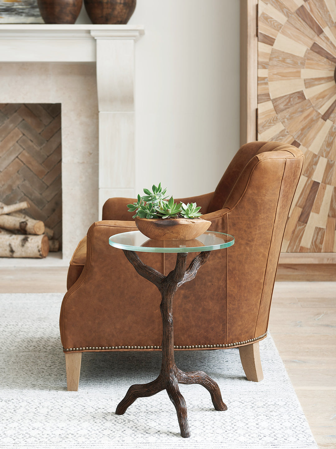 American Home Furniture | Tommy Bahama Home  - Los Altos Trieste Twig Accent Table