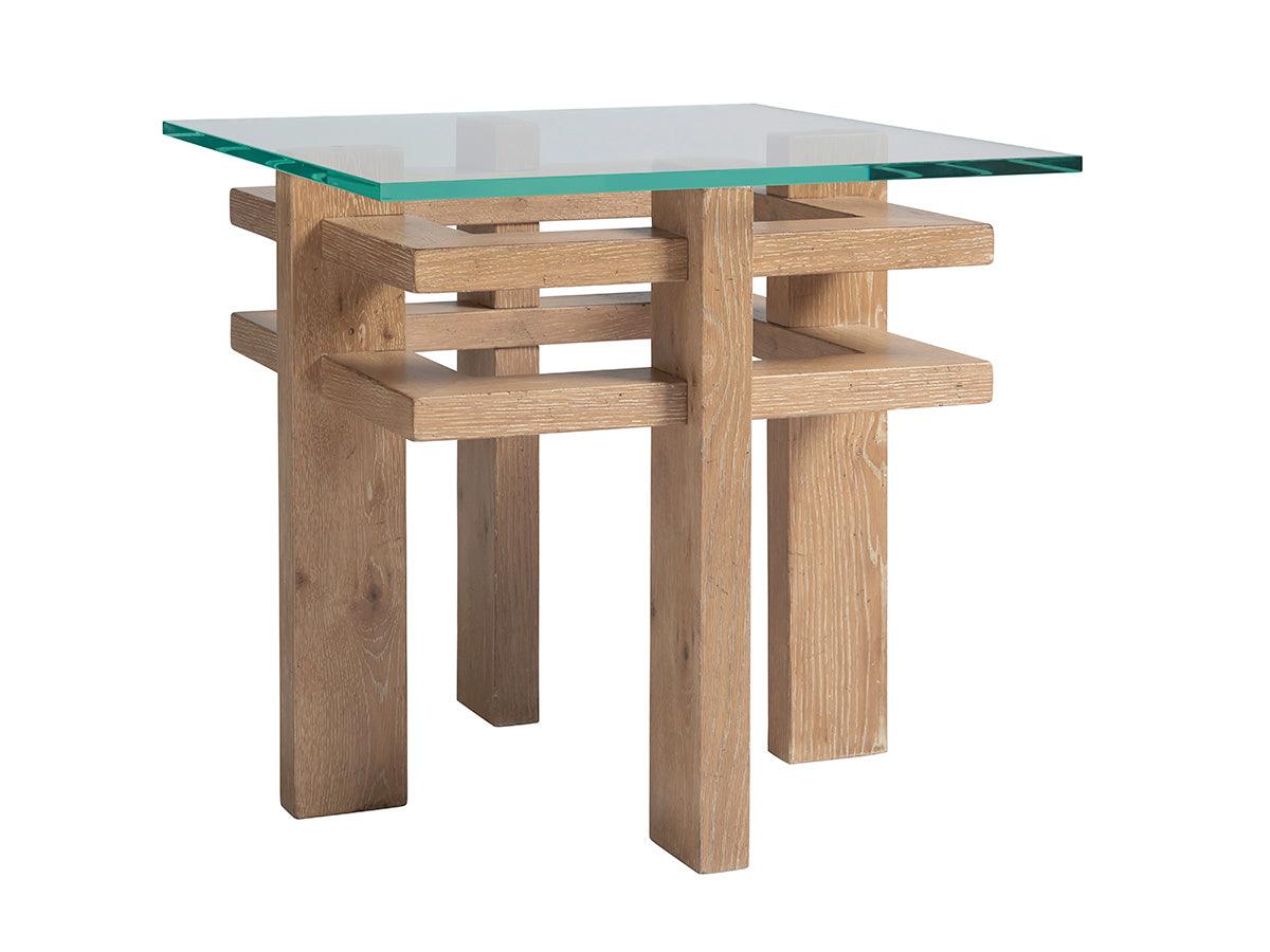 Tommy Bahama Home Los Altos Calcutta Square End Table ACCENT TABLES