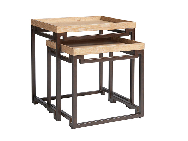 American Home Furniture | Tommy Bahama Home  - Los Altos Dolca Vita Nesting Tables