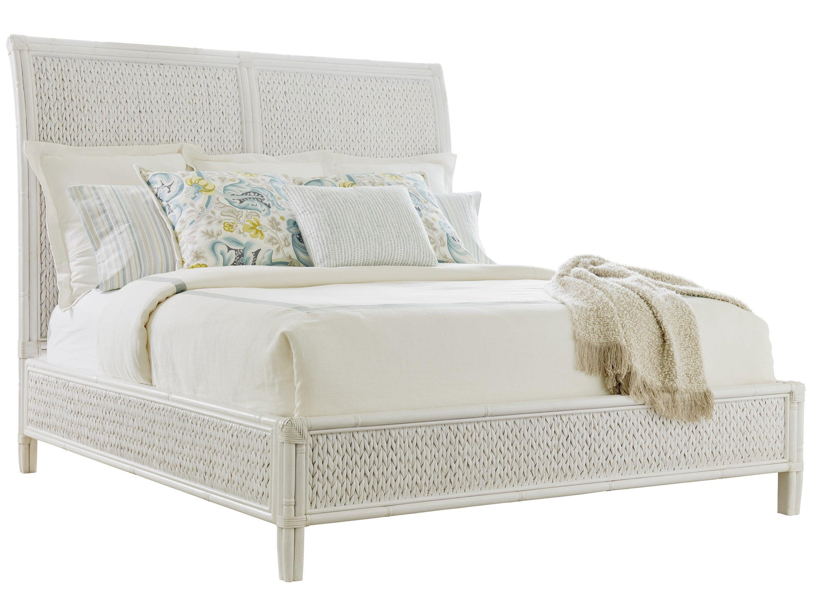 Tommy Bahama Home Ocean Breeze Siesta Key Woven Bed BEDS