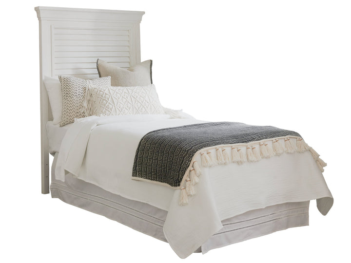 American Home Furniture | Tommy Bahama Home - Ocean Breeze Royal Palm Louvered Headboard