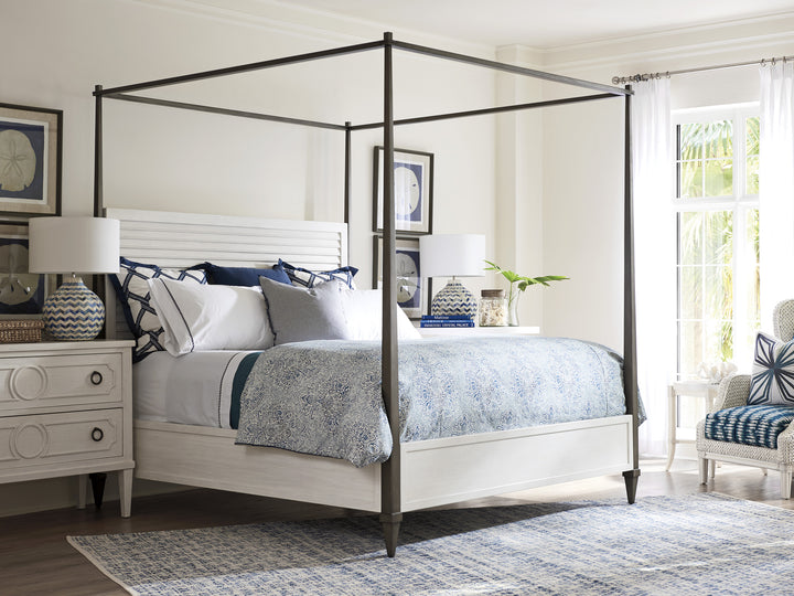 American Home Furniture | Tommy Bahama Home - Ocean Breeze Coral Gables Poster Bed