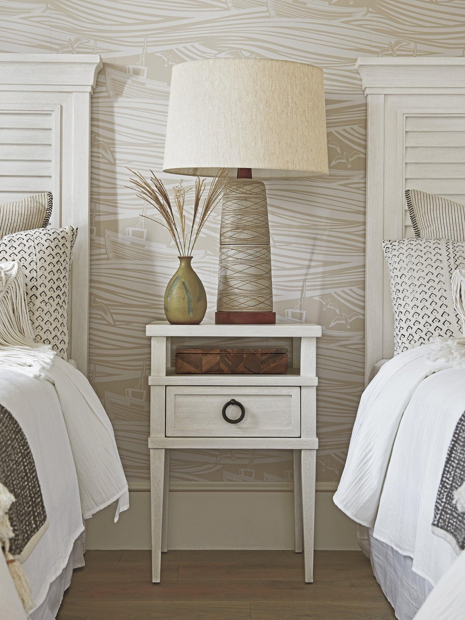 Tommy Bahama Home Ocean Breeze Collier Night Table NIGHTSTANDS