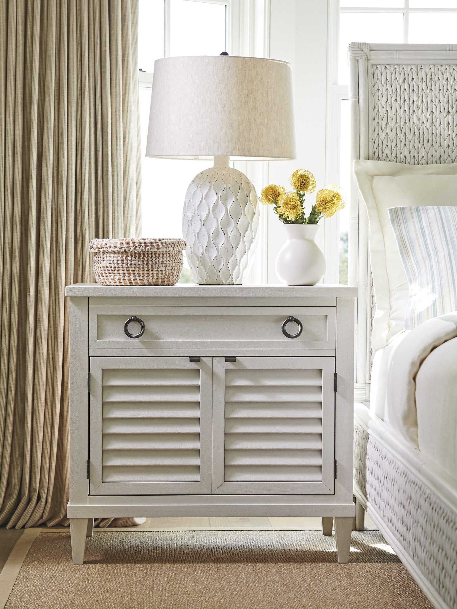 Tommy Bahama Home Ocean Breeze Glades Nightstand NIGHTSTANDS
