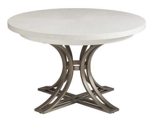 Tommy Bahama Home Ocean Breeze Marsh Creek Round Dining Table DINING TABLES