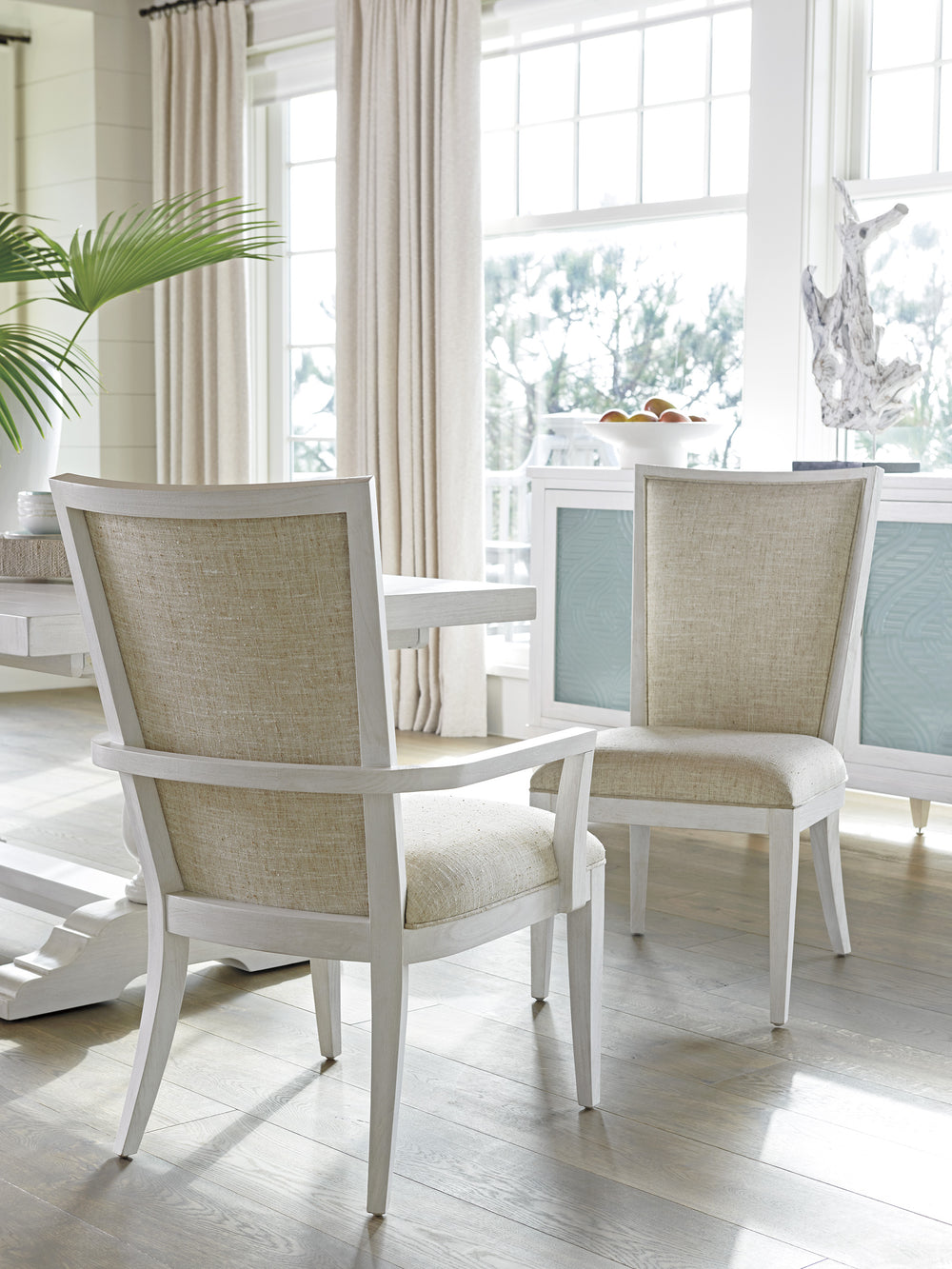 American Home Furniture | Tommy Bahama Home  - Ocean Breeze Sea Winds Upholstered Side Chair