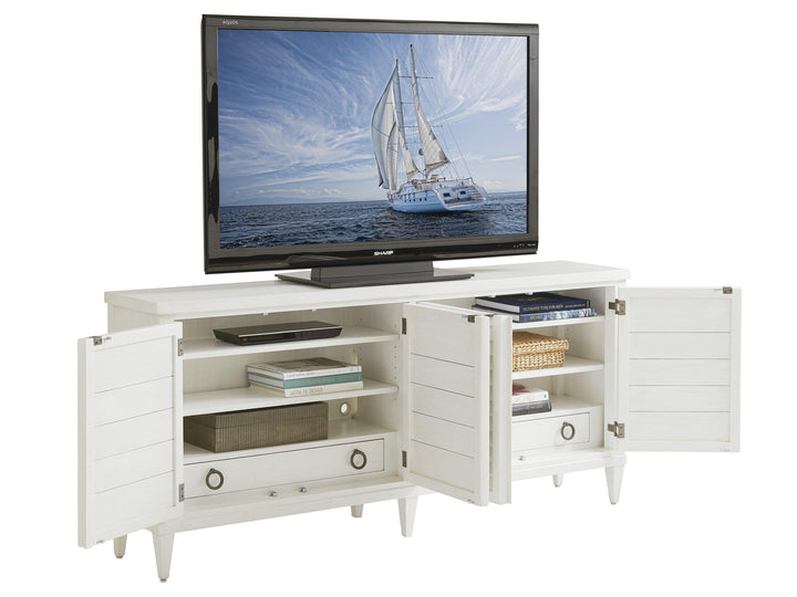 Ocean Breeze Lantern Bay Media Console - AmericanHomeFurniture