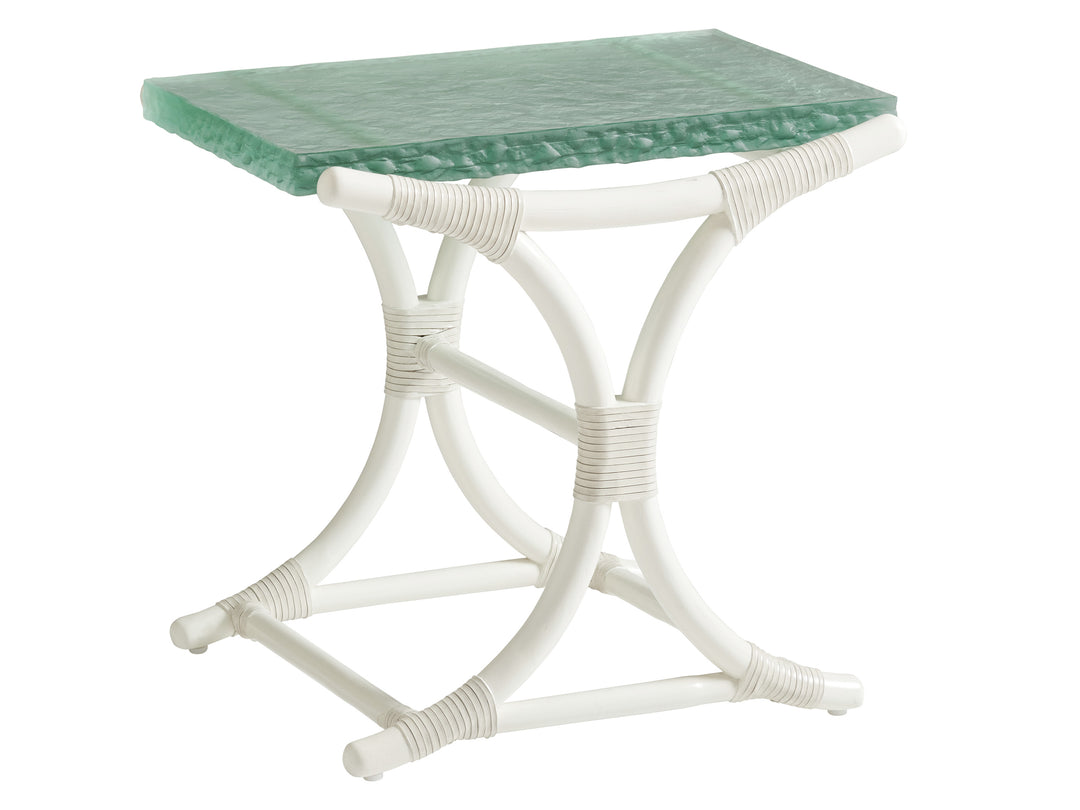 American Home Furniture | Tommy Bahama Home  - Ocean Breeze Dania Sea Glass End Table