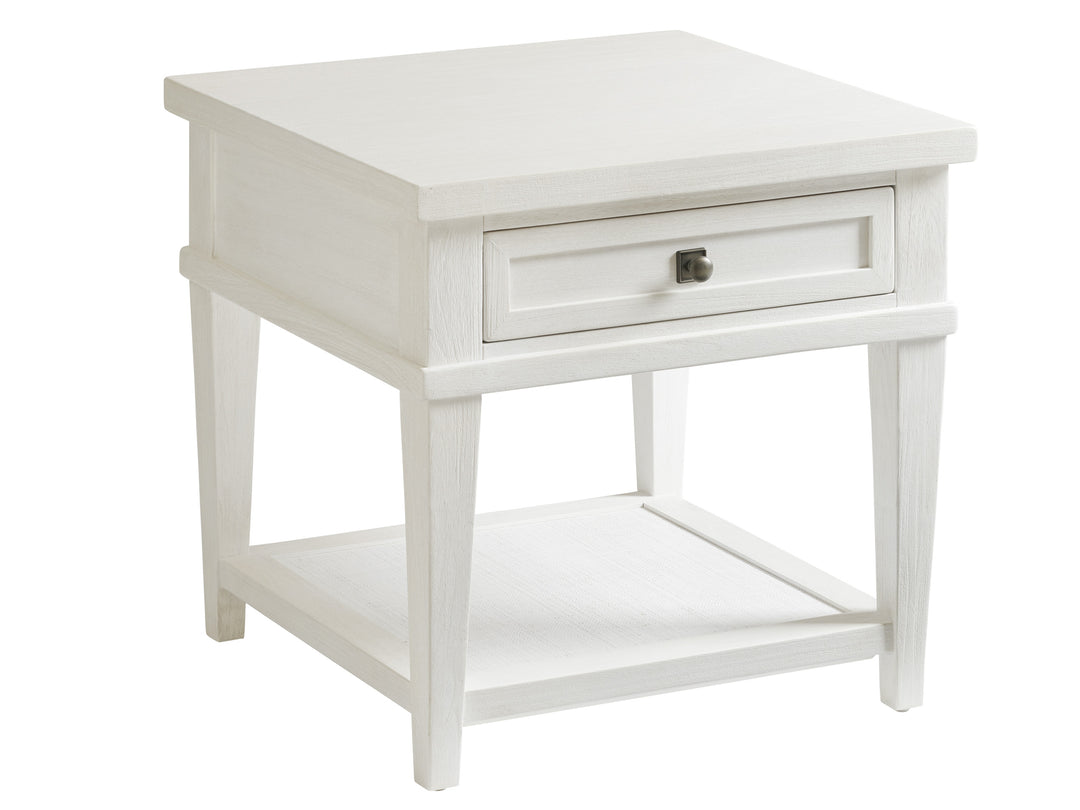 American Home Furniture | Tommy Bahama Home  - Ocean Breeze Palm Coast Square End Table
