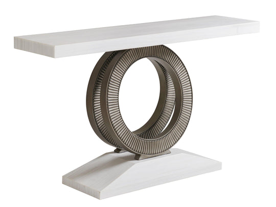 Tommy Bahama Home Ocean Breeze Wayfarer Stone Top Console CONSOLE TABLES