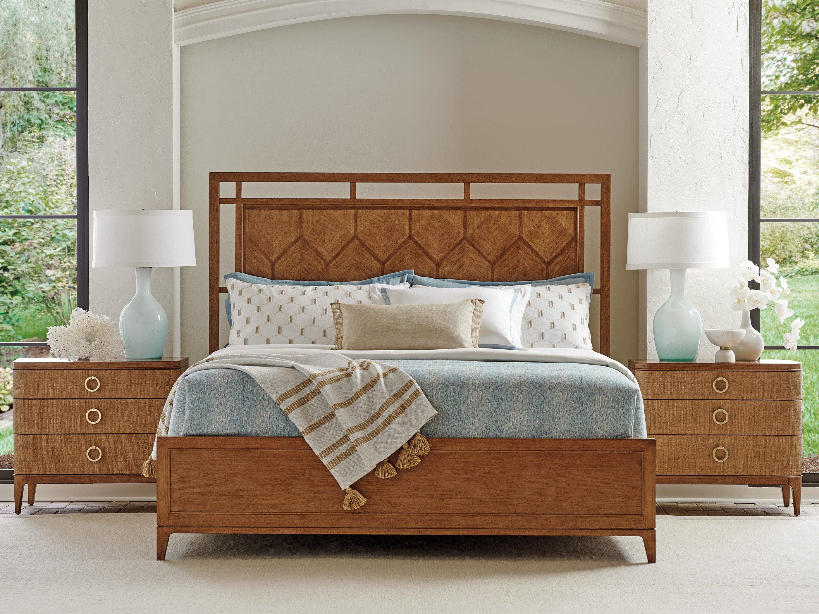 Tommy Bahama Palm Desert Rancho Mirage Panel Bed - Thumbnail 2