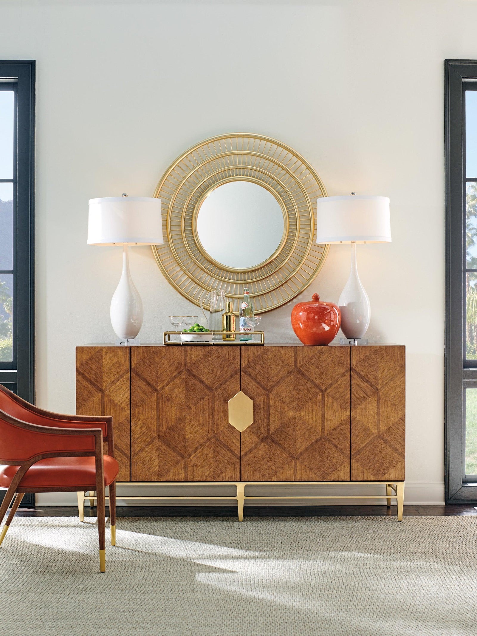Tommy Bahama Home Palm Desert Mission Hills Buffet CABINETS