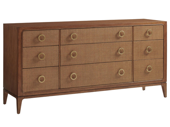 Tommy Bahama Home Palm Desert Paxton Triple Dresser DRESSERS