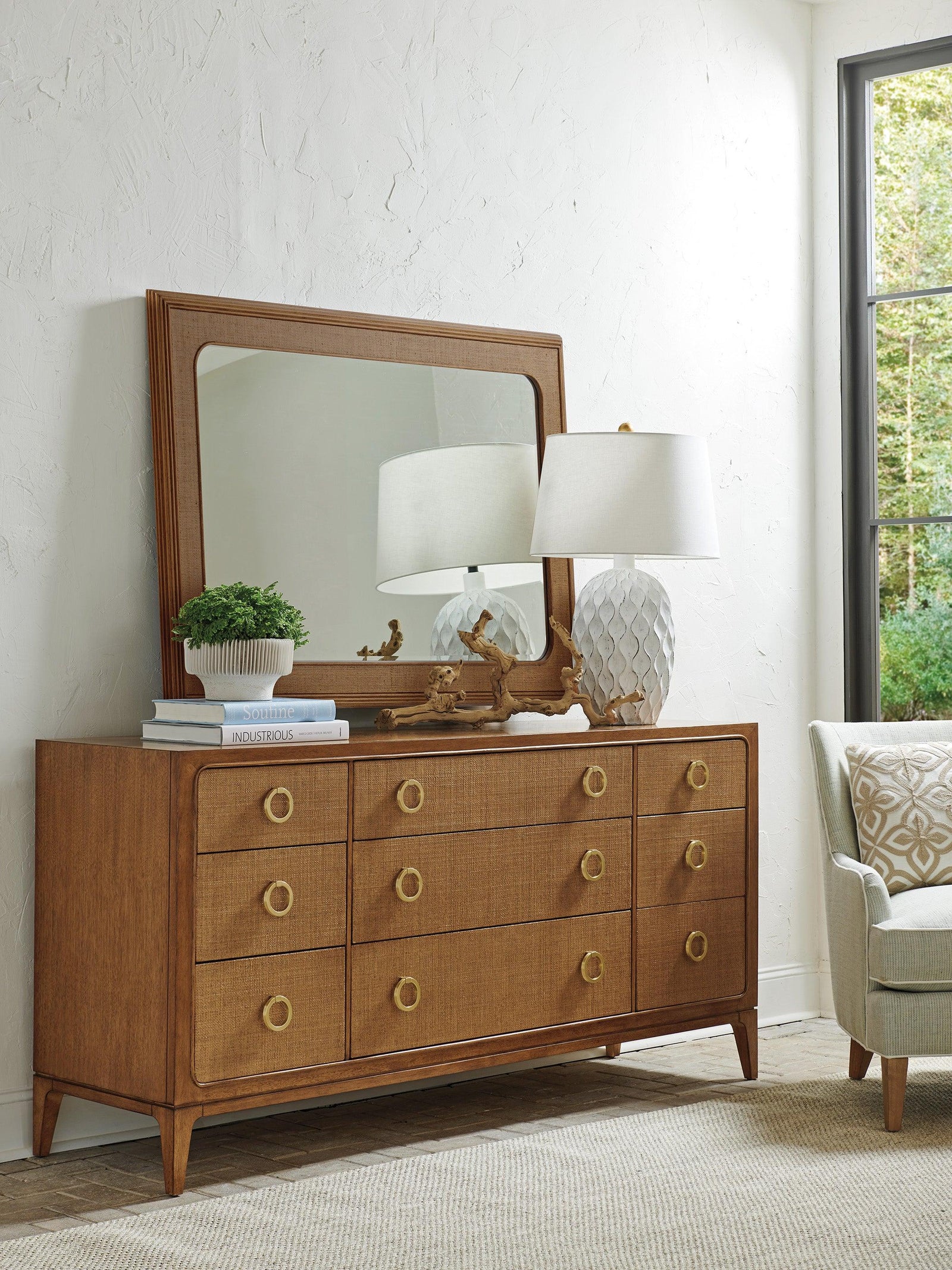 Tommy Bahama Home Palm Desert Paxton Triple Dresser DRESSERS