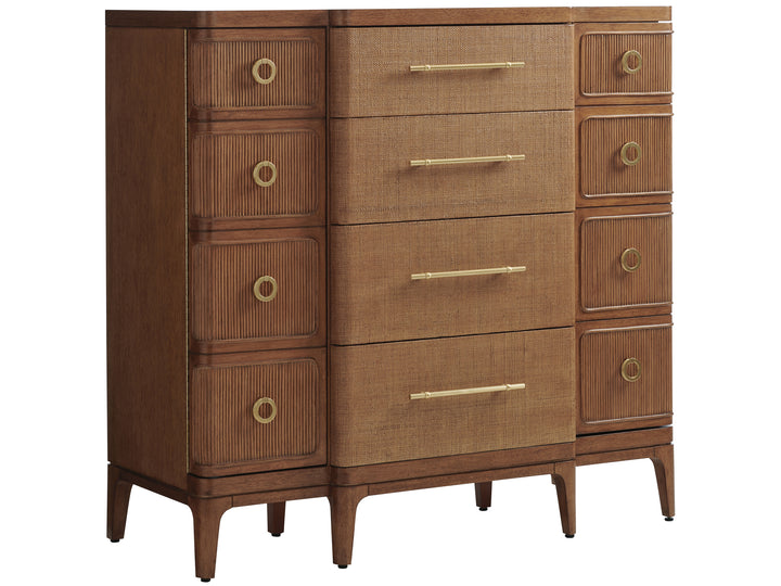 American Home Furniture | Tommy Bahama Home  - Palm Desert Remington Gentlemans Chest