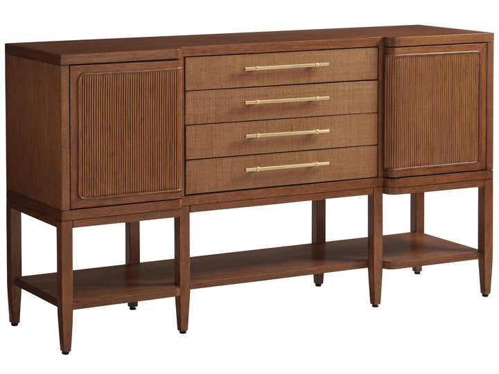 American Home Furniture | Tommy Bahama Home  - Palm Desert Eagle Falls Sideboard