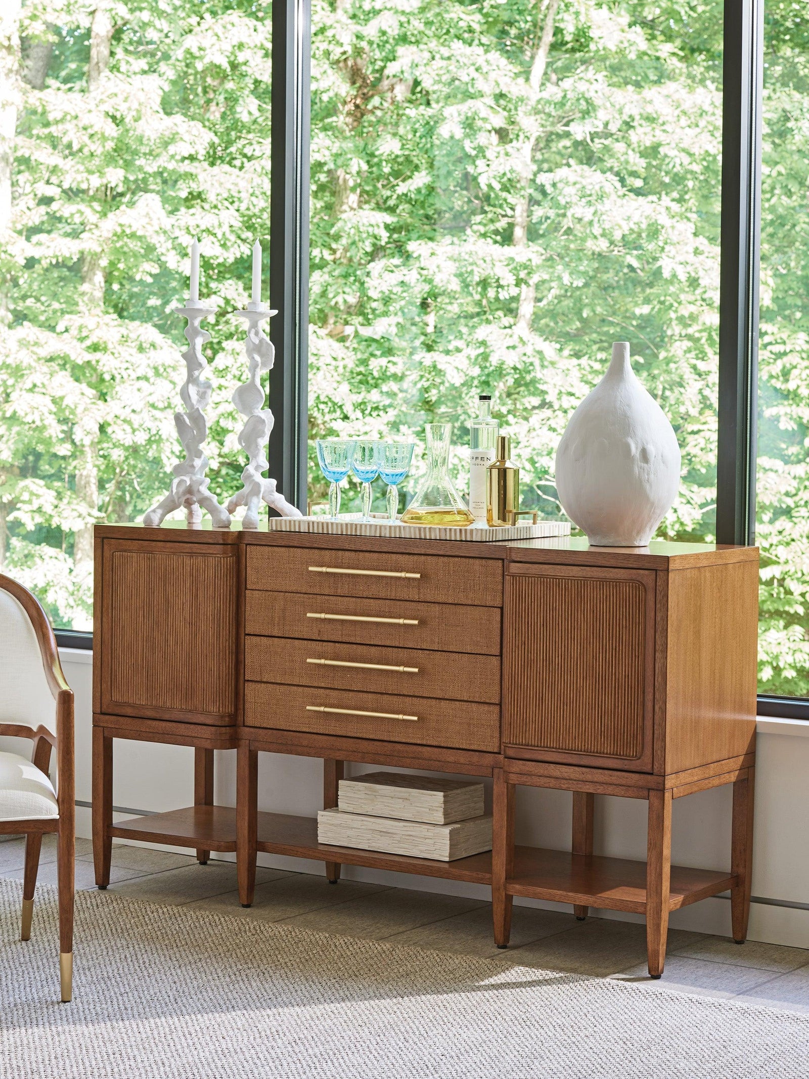 Tommy Bahama Home Palm Desert Eagle Falls Sideboard SIDEBOARDS + CREDENZAS