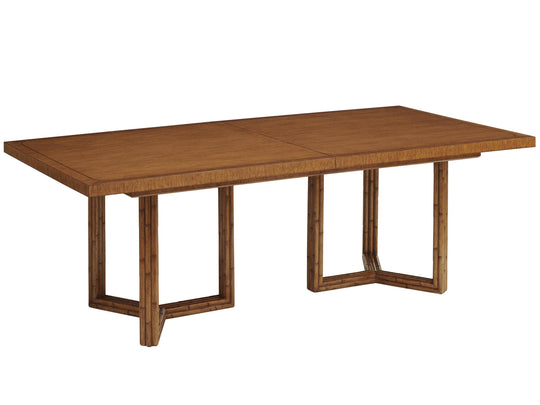 Tommy Bahama Home Palm Desert San Marino Double Pedestal Dining Table DINING TABLES