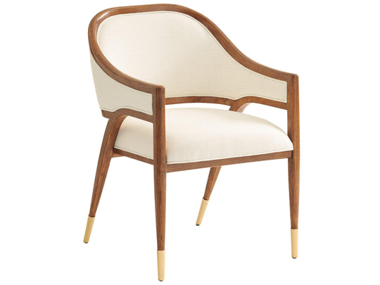 Tommy Bahama Home Palm Desert Jameson Upholstered Arm Chair - Set of 2 DINING CHAIRS