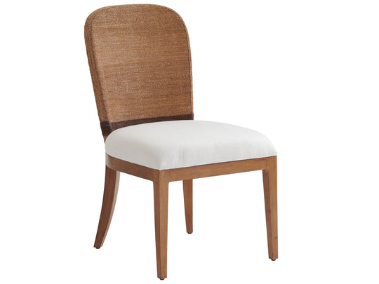 Tommy Bahama Home Palm Desert Bryson Woven Side Chair - Set of 2 DINING CHAIRS