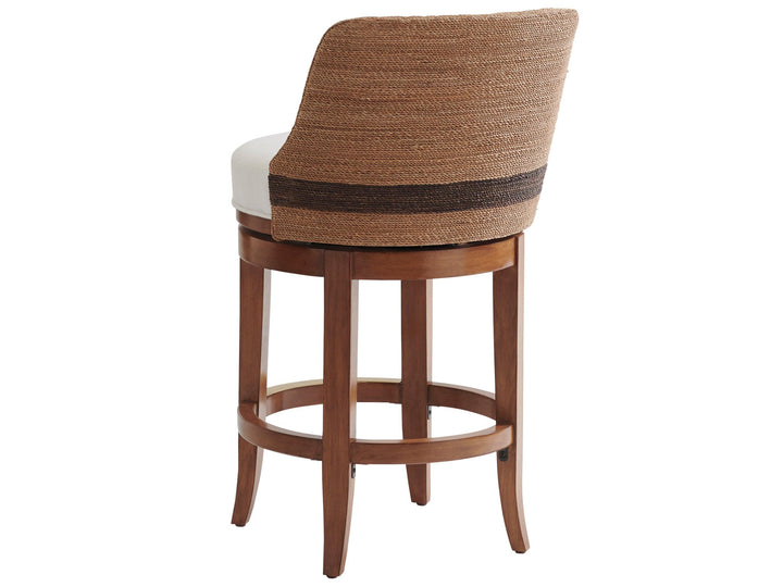 Palm Desert Kipton Swivel Counter Stool - AmericanHomeFurniture