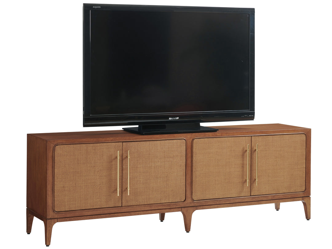 American Home Furniture | Tommy Bahama Home  - Palm Desert Sierra Madre Media Console