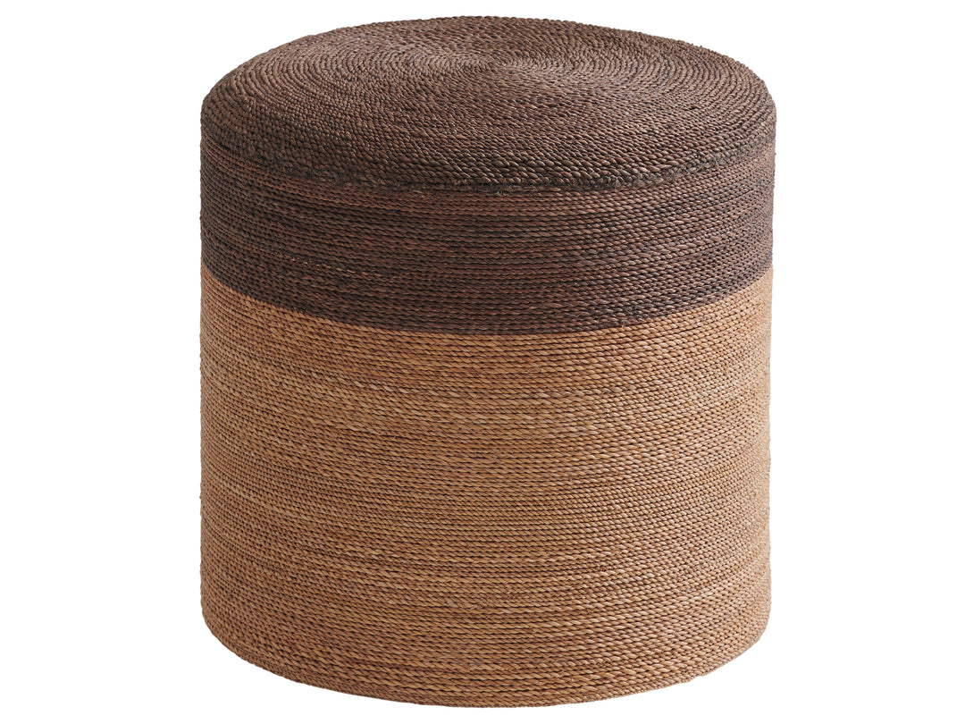 American Home Furniture | Tommy Bahama Home  - Palm Desert Highlands Woven Ottoman
