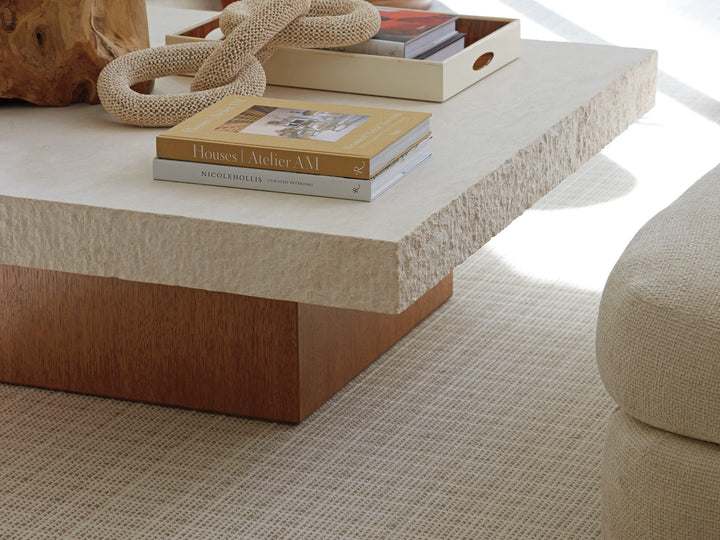 Palm Desert Shadow Mountain Square Cocktail Table - AmericanHomeFurniture