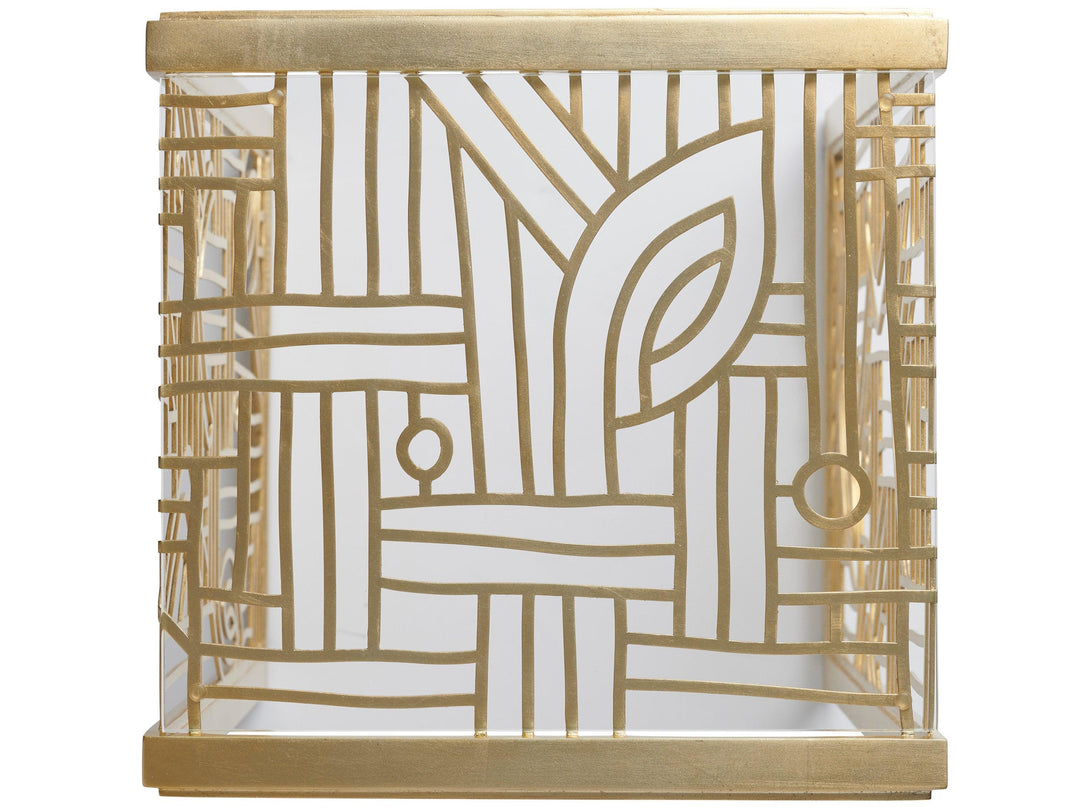 Palm Desert Redford Metal Accent Table - AmericanHomeFurniture