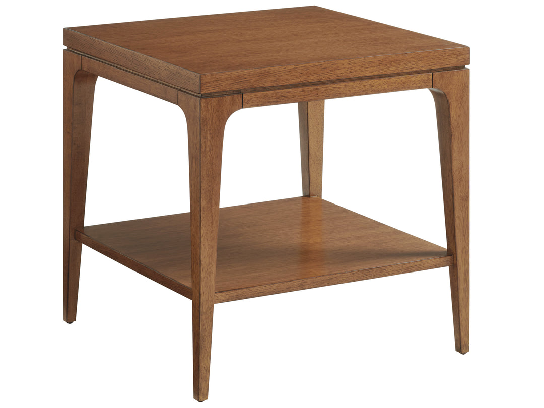 American Home Furniture | Tommy Bahama Home  - Palm Desert Kinsley Square Lamp Table