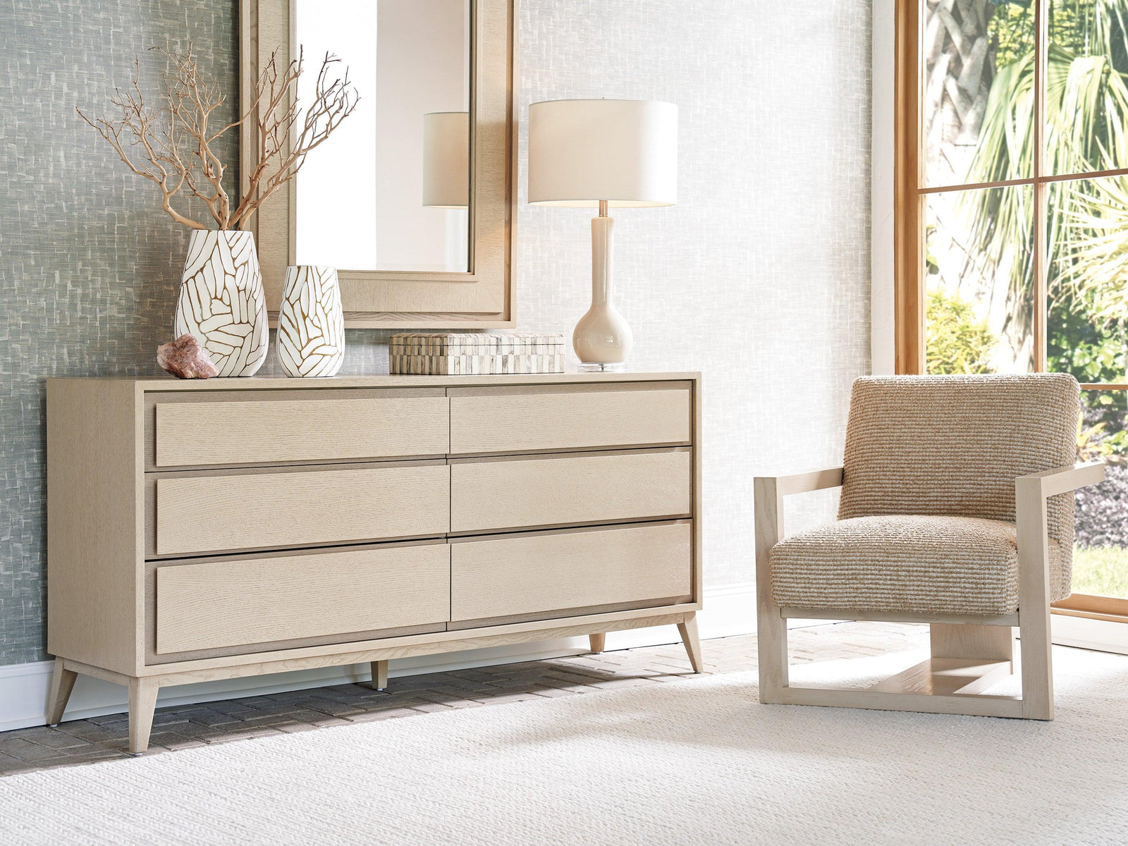 Tommy Bahama Home Sunset Key Latham Double Dresser DRESSERS