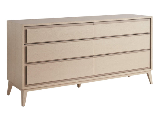 Tommy Bahama Home Sunset Key Latham Double Dresser DRESSERS