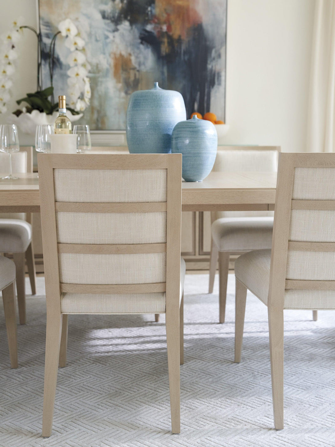 Sunset Key Nicholas Upholstered Side Chair - AmericanHomeFurniture