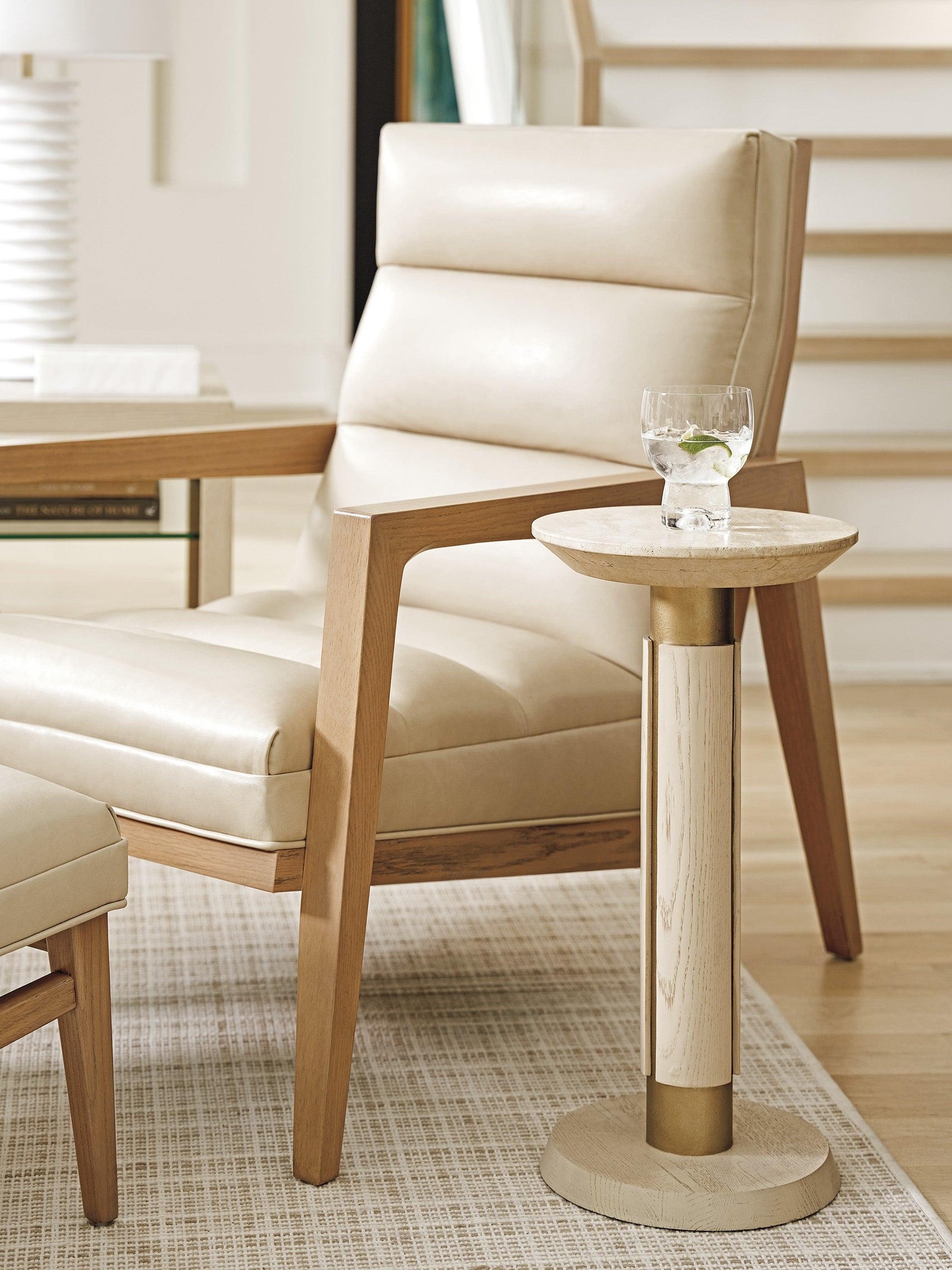 Tommy Bahama Home Sunset Key Carver Accent Table ACCENT TABLES