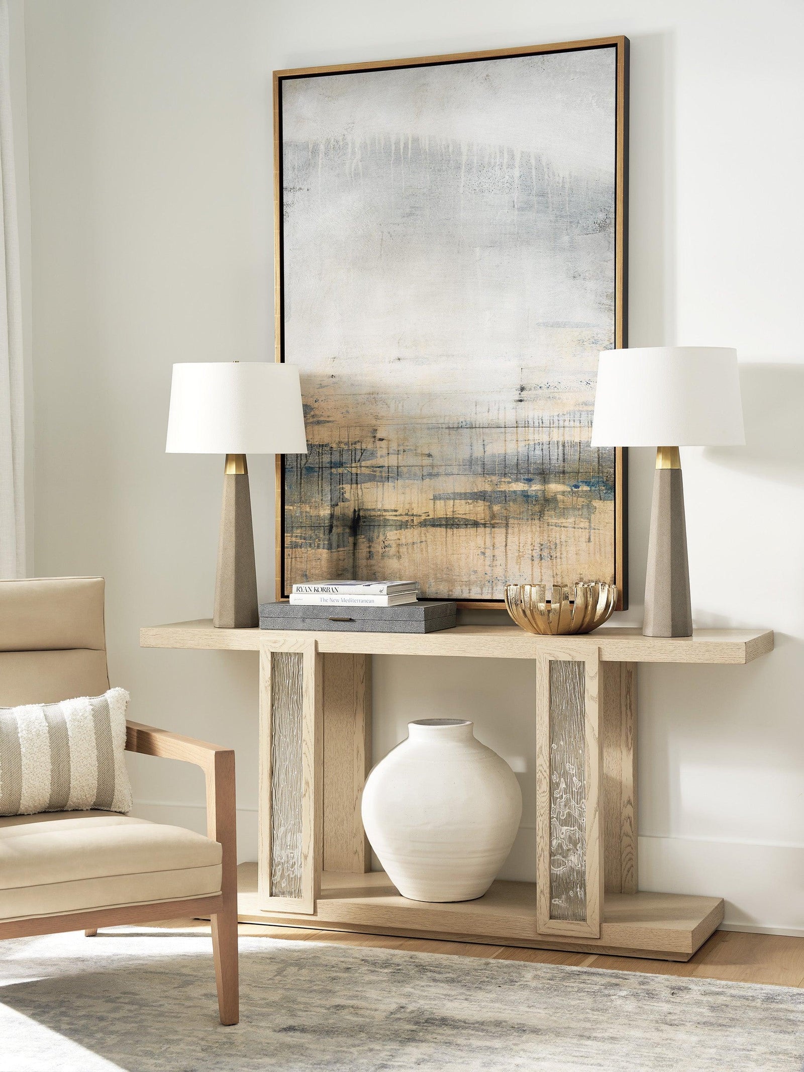 Tommy Bahama Home Sunset Key Fischer Console Table CONSOLE TABLES