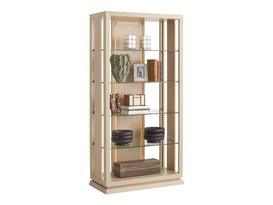 Tommy Bahama Home Sunset Key Lancaster Bookcase BOOKCASES + SHELVES