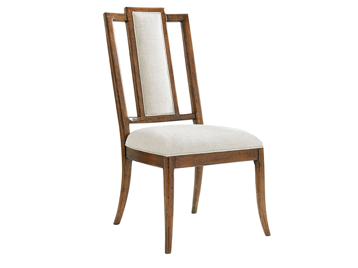 American Home Furniture | Tommy Bahama Home  - Bali Hai St. Barts Splat Back Side Chair