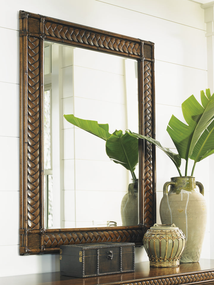 American Home Furniture | Tommy Bahama Home  - Bali Hai Sunrise Landscape Mirror