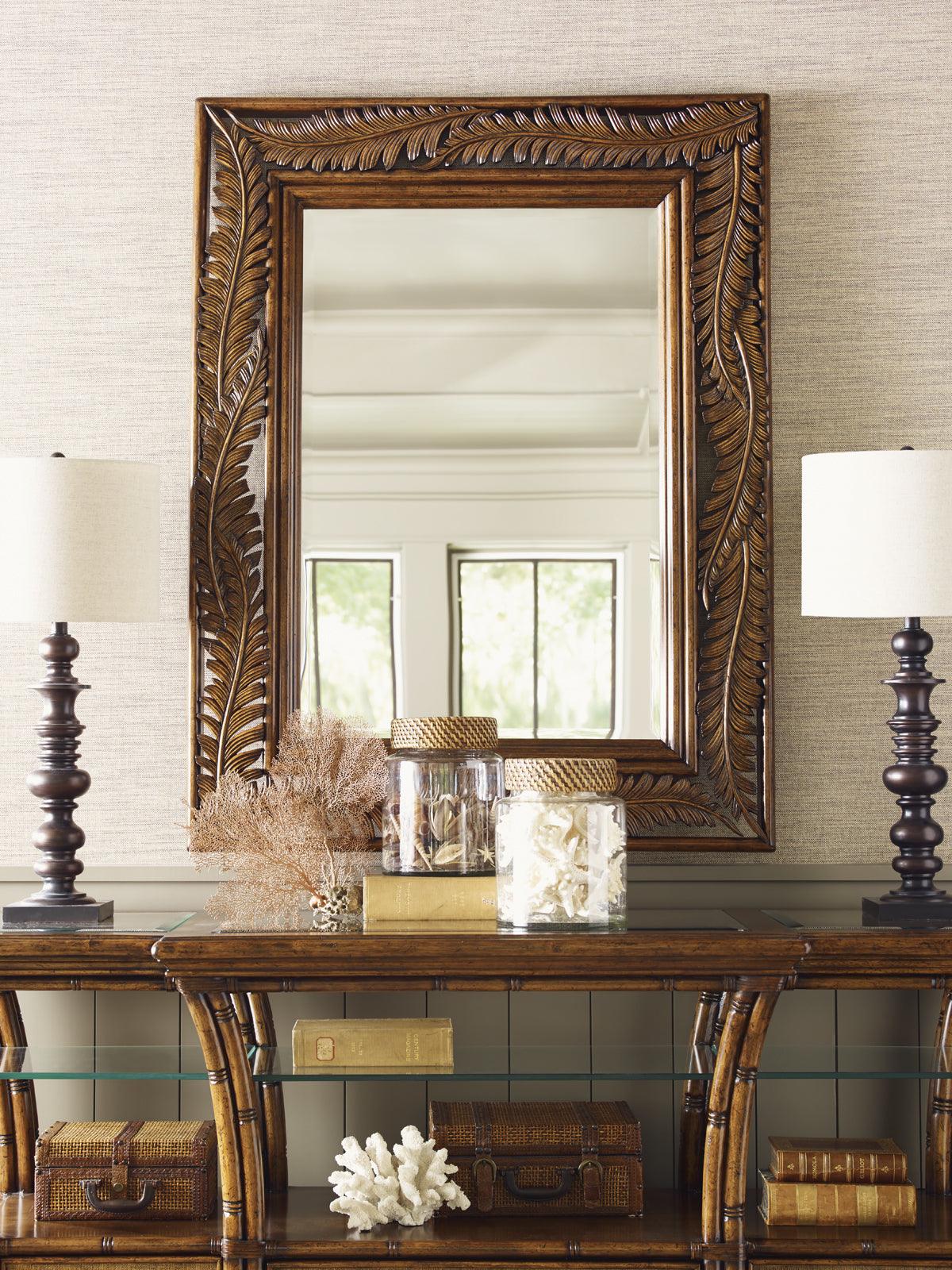 Tommy Bahama Home Bali Hai Seabrook Landscape Mirror WALL MIRRORS
