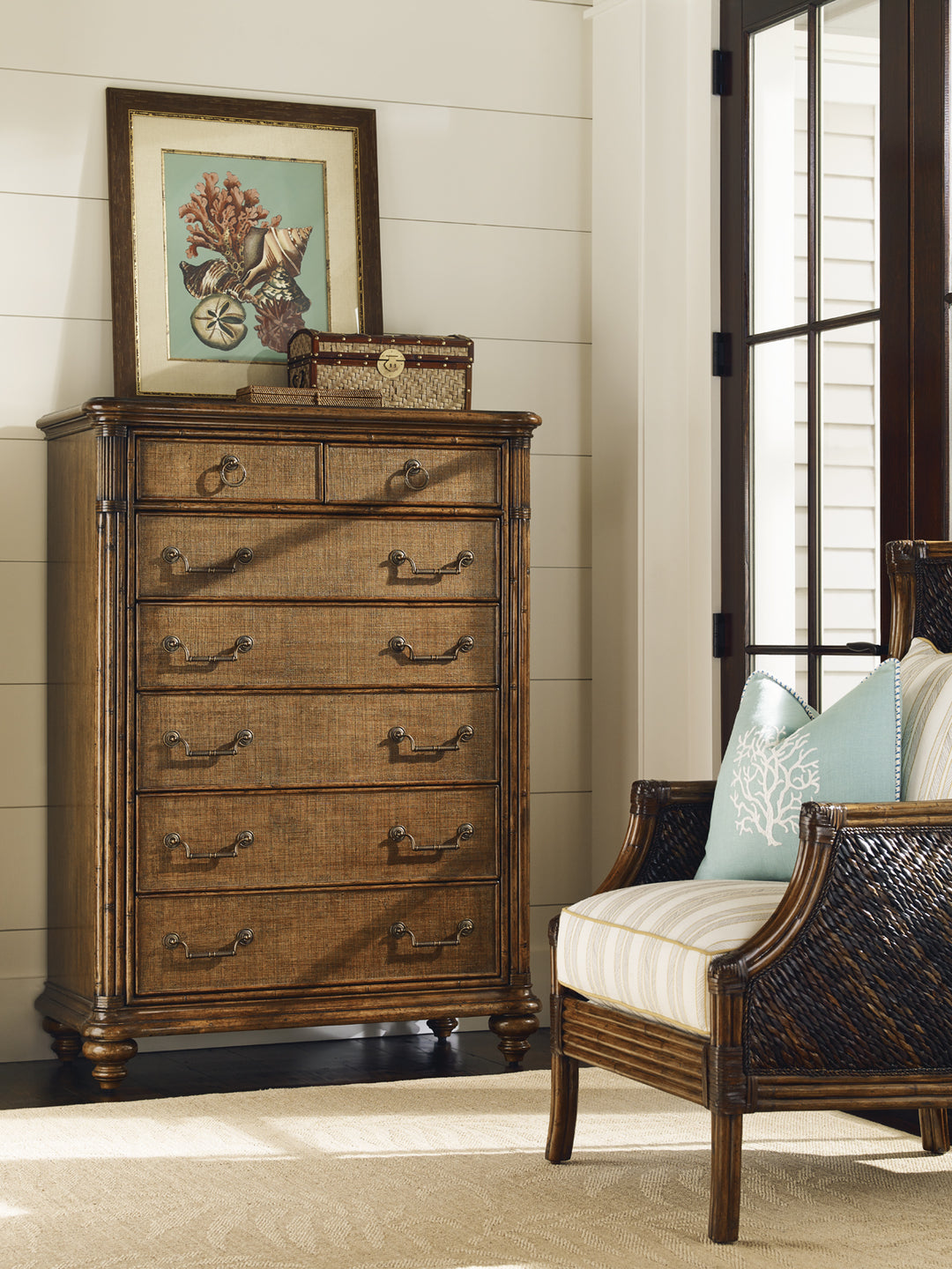 American Home Furniture | Tommy Bahama Home  - Bali Hai Tobago Drawer Chest