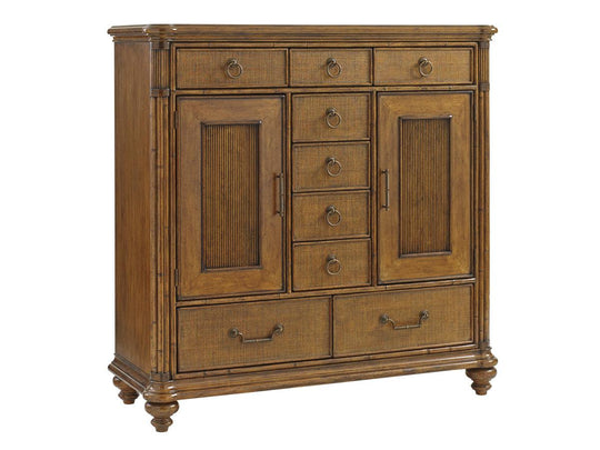 Tommy Bahama Home Bali Hai Balencia Gentlemans Cabinet SIDEBOARDS + CREDENZAS