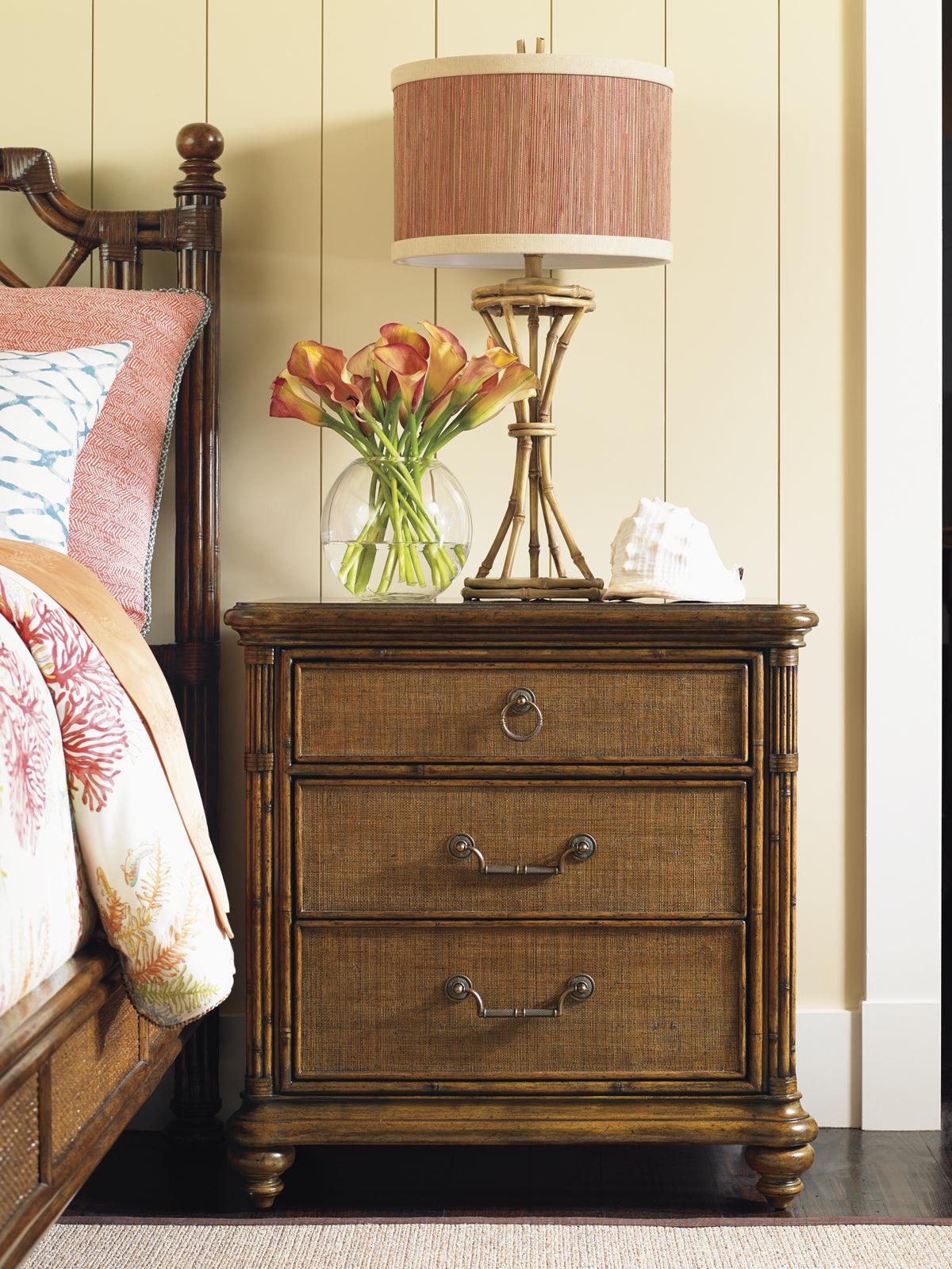 Tommy Bahama Home Bali Hai Sojourn Nightstand NIGHTSTANDS