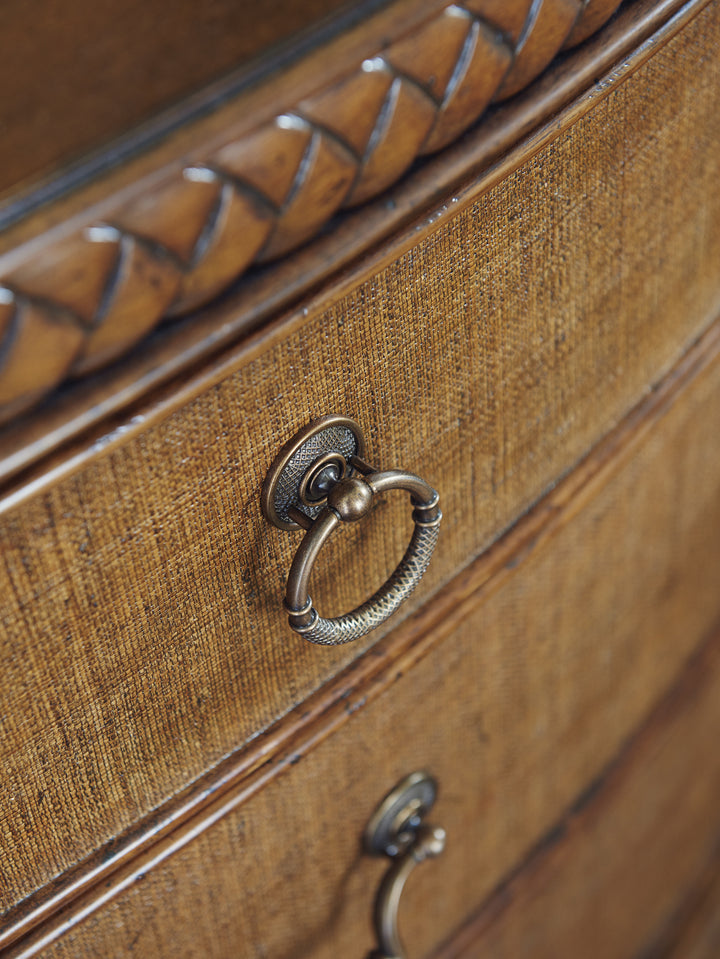 American Home Furniture | Tommy Bahama Home  - Bali Hai Silver Sands Bachelors Chest