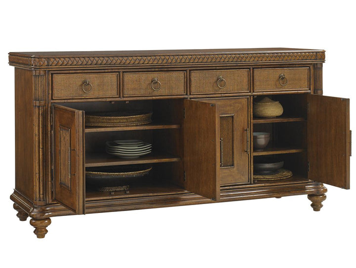 Bali Hai Trident Buffet - AmericanHomeFurniture