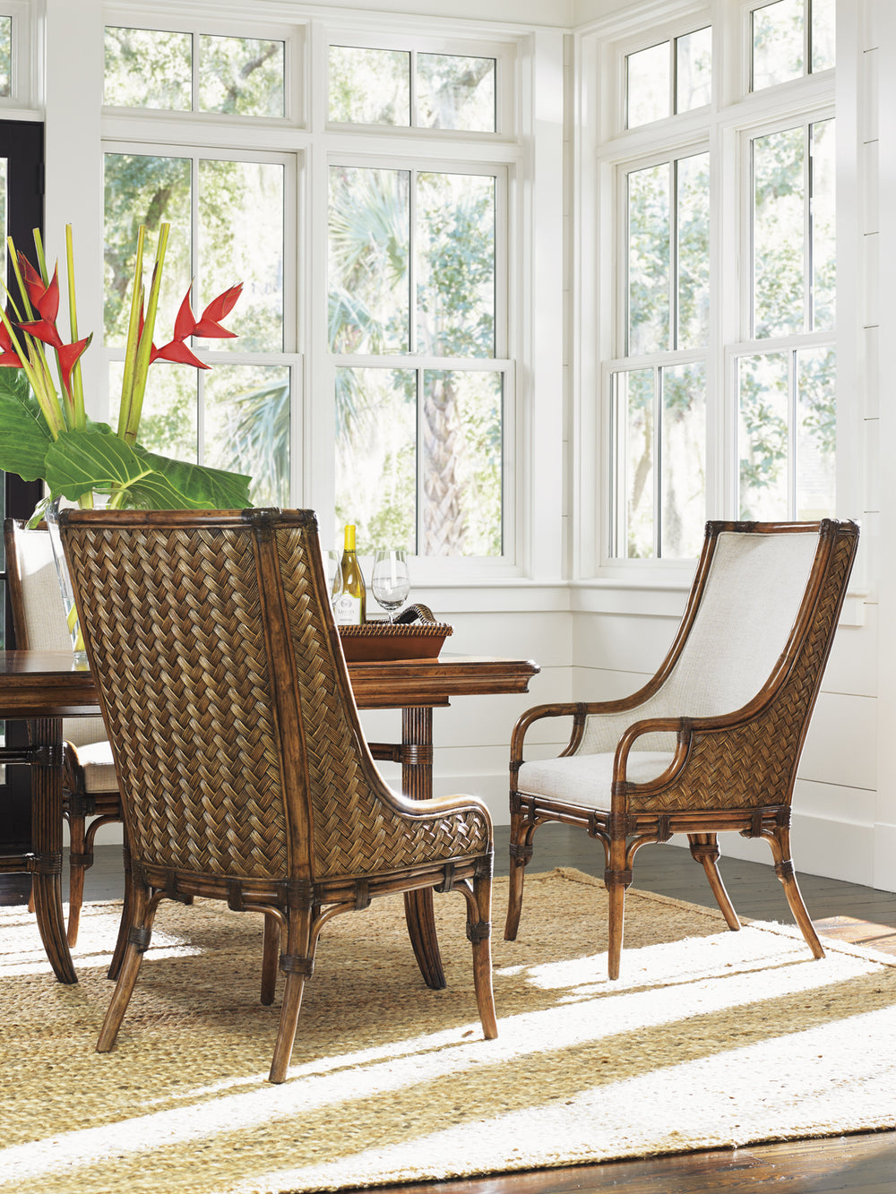 American Home Furniture | Tommy Bahama Home  - Bali Hai Marabella Upholstered Arm Chair