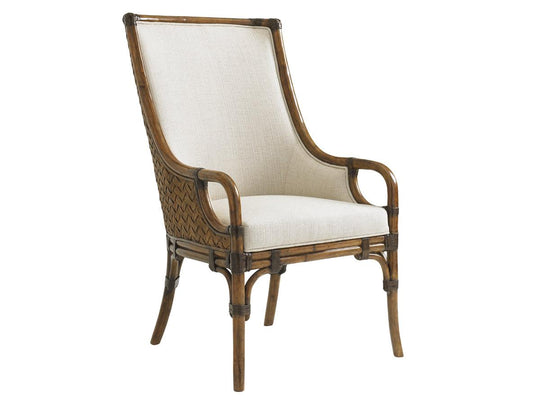 Tommy Bahama Home Bali Hai Marabella Upholstered Arm Chair - Set of 2 DINING CHAIRS