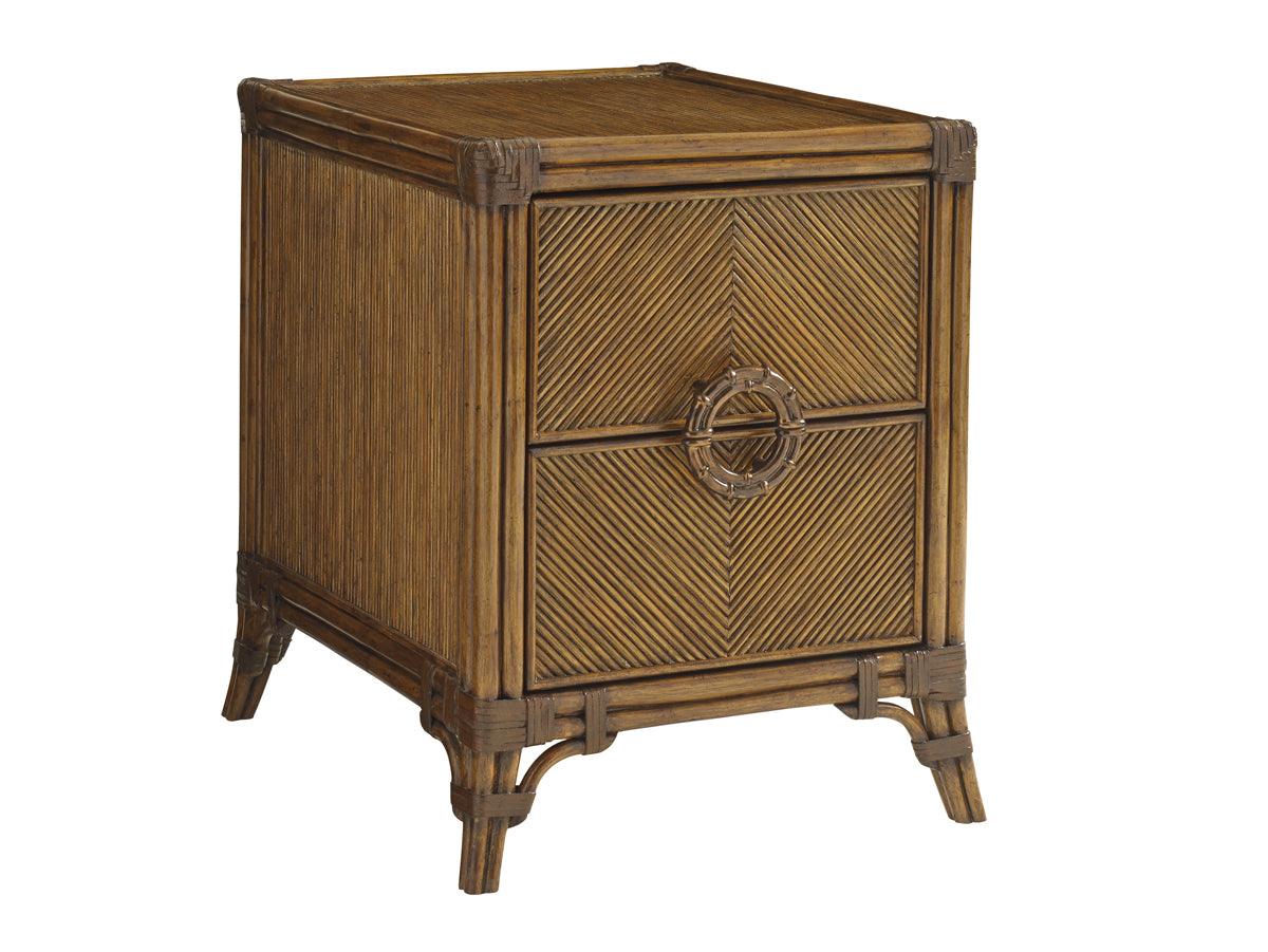 Tommy Bahama Home Bali Hai Bungalow Chairside Cabinet ACCENT TABLES