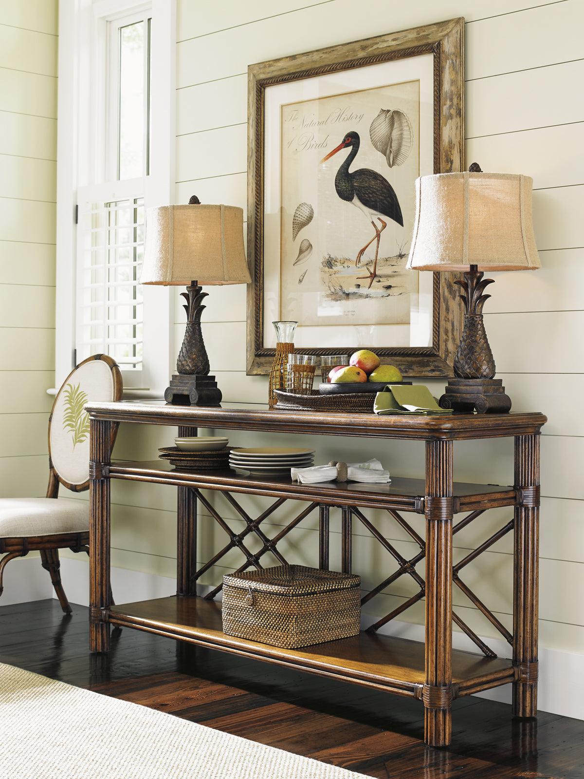 Tommy Bahama Home Bali Hai Islander Console CONSOLE TABLES