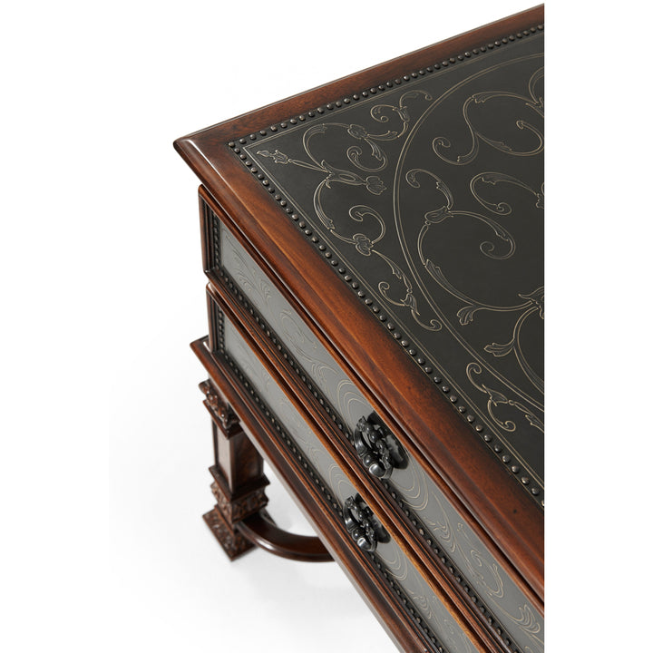 Into the Night Side Table - Theodore Alexander - AmericanHomeFurniture