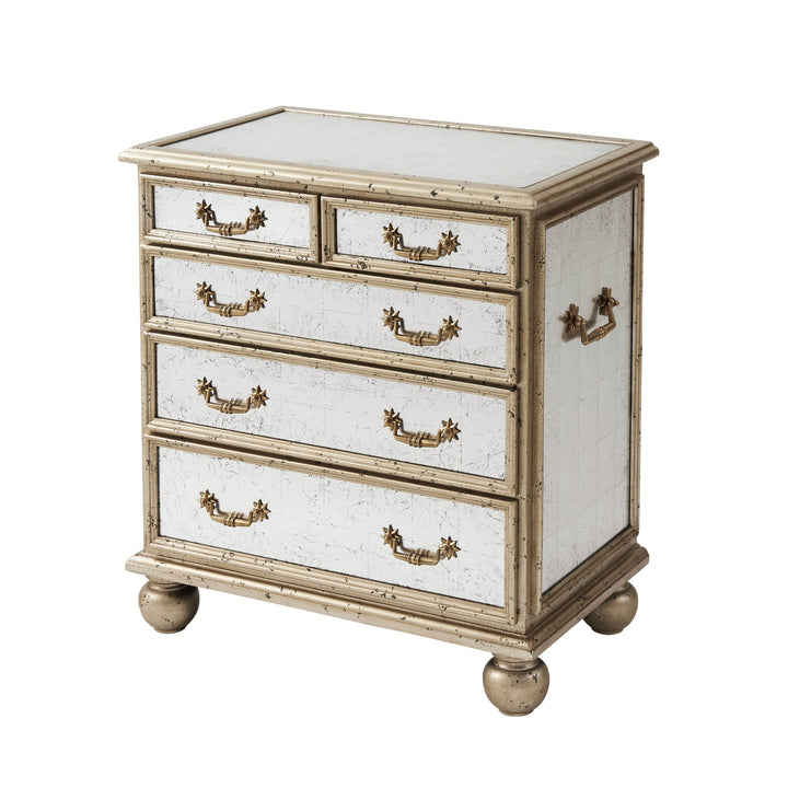 Small Starlight Nightstand - Theodore Alexander - AmericanHomeFurniture